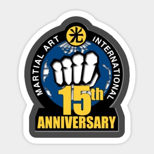 Choi Kwang Do Anniversary1 Sticker